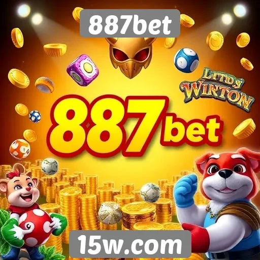 Diversidade de jogos disponíveis no 887bet